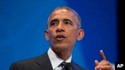 Le président Barack Obama