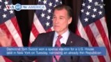 VOA60 America - Democrat Tom Suozzi wins special election for U.S. House seat in NY