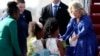 First lady of the United States Jill Biden arrives in Nairobi, Kenya, for three-day visit to the country, Feb. 24, 2023.