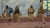 FILE - This undated photograph shows Russian Wagner Group mercenaries in northern Mali. (French Army via AP)