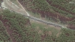 Satelitski snimak ruskog vojnog konvoja na putu ka Kijevu (Foto: MAXAR TECHNOLOGIES)