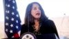 La subsecretaria de Estado de Población, Refugiados y Migraciones de Estados Unidos, Julieta Valls, durante un acto en Washington en octubre e 2021.