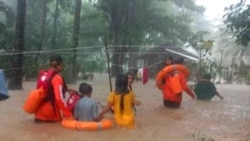 ဖိလစ်ပိုင်မှာ ရေဘေးကြောင့် သေဆုံးသူ ၅၀ ကျော်
