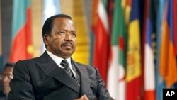 Cameroon's long-time President Paul Biya is accused by an opposition leader of undermining the country's constitution.