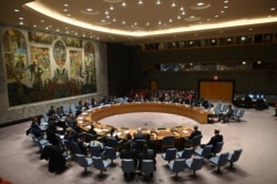 FILE - Baraza la Usalama la Umoja wa Mataifa, New York, Feb. 26, 2020.