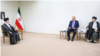 دیدار علی خامنه‌ای، رهبر جمهوری اسلامی ایران، با رجب طیب اردوغان، رئیس‌جمهوری ترکیه،‌ در حضور ابراهیم رئیسی (سه‌شنبه ۲۸ تیر ۱۴۰۱)