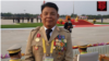 စစ်တပ်အခမ်းအနားတွင် တွေ့ရသည့် ဦးအုန်းသွင် (ဓာတ်ပုံ - Inya Urban Force-IUF)