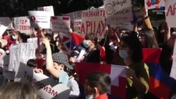 «ՄԱԿ-ի անտարբերությունը դատապարտող բողոքի ակցիա»․ Երևանում ՄԱԿ-ի գրասենյակի առջև