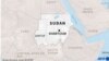 Map of Sudan and neighboring countries 