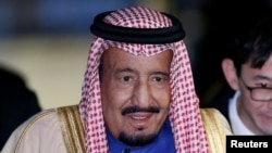 Le roi Salmane d'Arabie saoudite. 