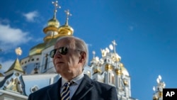 Президент США Джо Байден у Києві, 20 лютого 2023 р. Фото прес-служба президента України Володимира Зеленського