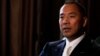 Billionaire businessman Guo Wengui speaks during an interview in New York City, April 30, 2017.