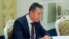Генеральний секретар НАТО Андерс Фоґ Расмуссен під час зустрічі з українськими офіційними особами в Києві 
