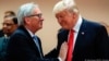 Президент США Дональд Трамп і президент Європейської комісії Жан-Клод Юнкер у Вашингтоні 25 липня 2018р.