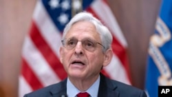 Mwansheria Mkuu wa Marekani Merrick Garland.