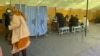 Zimbabweans at a Harare Central Hospital vaccination center for COVID19 on Dec. 02, 2021. (Columbus Mavhunga/VOA)