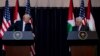ترامپ در کرانه باختری: با توافق اسرائیل و فلسطینی‌ها صلح به کل خاور میانه باز می‌گردد