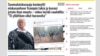 Фото в статті газети Ilta-Sanomat з підписом: "Промови Дональда Трампа щодо лісівництва розсмішили фіннів".