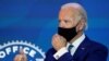 El presidente electo de los EE. UU., Joe Biden en su sede de transición en Wilmington, Delaware, EE. UU., 9 de diciembre de 202. 