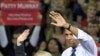 Obama Campaigns In Western US