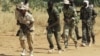 Members of a Malian pro-government militia operating in government-controlled areas take part in a training session at their base in Sevare, about 600 kilometers northeast of the capital Bamako, Mali, November 12, 2012.