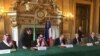 L'Agence française de développement (AFD) et le Fonds saoudien de développement ont signé un mémorandum de coopération avec le prince héritier saoudien Mohammed ben Salmane, Paris, 11 avril 2018. (Twitter/AFD_France). 