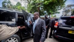 Nouvo Minis Jistis Ayisyen an Liszt Quitel kite ministe a apre li finn prete seman nan Potoprens, Ayiti, 16 Sept. 2021.