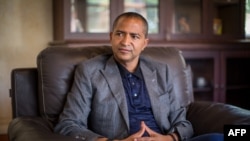 l’ancien gouverneur de l’ex-province du Katanga, candidat déclaré à la prochaine élection présidentielle en RDC, lors d'une interview avec l'AFP, 2 juin 2015 . 