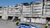 Торговий центр у Варшаві після пожежі, 15 травня 2024 року. Польща називає підпали частиною гібридної війни, що триває проти країни. АP Photo/Czarek Sokolowski