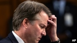 Le juge Kavanaugh, candidat à la Cour suprême, le 6 septembre 2018.