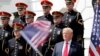 U.S. President Donald Trump participates in a "celebration of the American flag" event on the South Lawn of the White House in Washington, June 5, 2018.