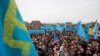 На митинге памяти жертв депортации крымских татар в Симферополе. Архивное фото. 18 мая 2014 г.