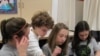 Pennsylvania students create quilt patches bearing their pledges to save the environment.
