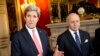 Джон Керрі і Лоран Фабіус у Парижі