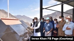  وزیراعظم عمران خان د شورو په ورځ د ديامير بهاشا ډیم د منصوبې د کار پېل کولو پرانسته وکړه
