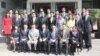 Participants in a joint program to train Afghan diplomats are seen outside the U.S. embassy in Beijing in this State Department file photo. 
