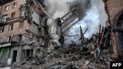 Запорожье: после российского обстрела (архивное фото)
