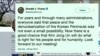 Трамп - Ким Чен Ыну: «Жду нашей встречи»