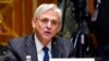 Jaksa Agung Merrick Garland bersaksi di depan Subkomite Alokasi Senat di Capitol Hill di Washington, 9 Juni 2021. (Foto: AP)