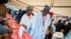 Le président Muhammadu Buhari lors de l’élection du président de son parti APC (All Progressives Congress) à Abudja, Nigeria, 24 juin 2018. (Twitter/ Muhammadu Buhari)