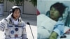 中国第一位进入太空的女航天员刘洋(左), 陕西省镇平县孕妇冯建梅(右)