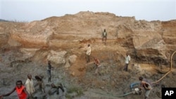 Une mine à Mbuji Mayi (AP)