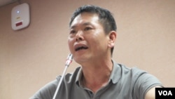 国民党立委林为洲（美国之音张永泰拍摄）