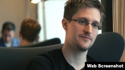 Edward Snowden dans le film "Citizenfour" 