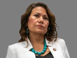 FILE - U.S. Rep. Veronica Escobar, D-Texas.