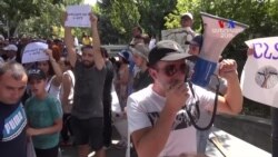 Բողոքի ցույց Բաղրամյան փողոցում․ Ամուլսարի հարակից համայնքների բնակիչներ և ակտիվիստներ