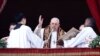 Pope Francis delivers his traditional Christmas Day Urbi et Orbi message at the Vatican