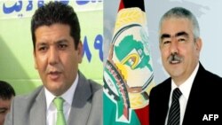 عبدالرشید دوستم و محمد عالم ساعی