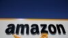 El logo del gigante de las ventas en línea, Amazon.