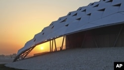 Un stade de Doha, 14 septembre 2010.